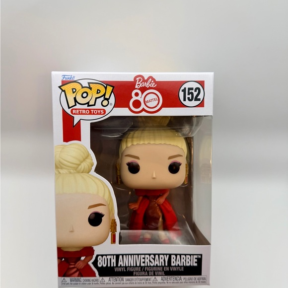 Funko Other - Barbie #152 – 80th Anniversary Funko Pop (Excellent Box Condition)